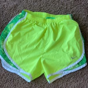 Neon Yellow Nike Shorts